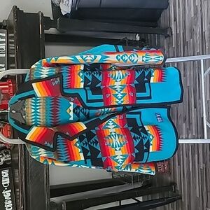 Vintage Pendleton Native Tribal Wool Jacket